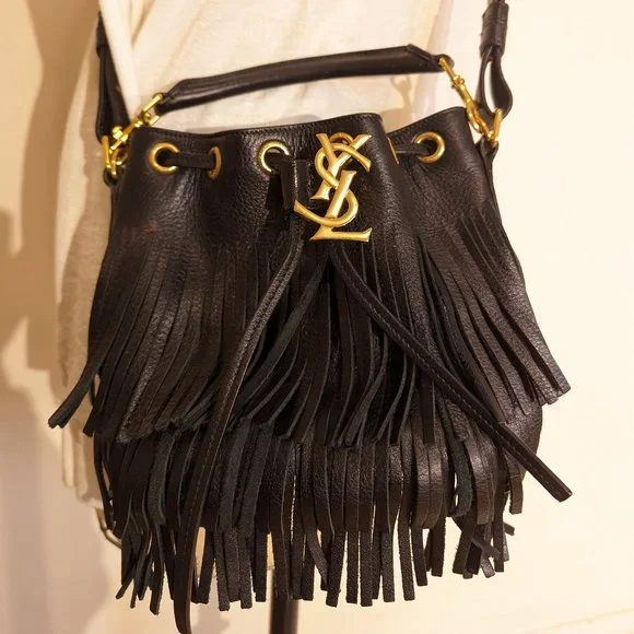 Saint Laurent | Bags | Ysl Yves Saint Laurent Small Fringe  display picture 3